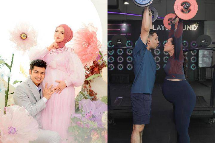 maternity shoot seleb jelang lahiran (instagram.com/riaricis1795 | instagram.com/umar_syarief)