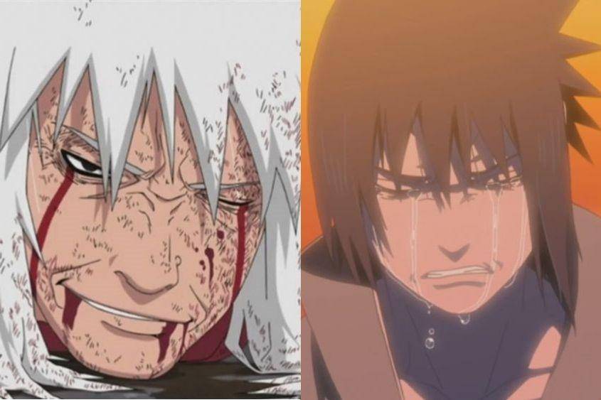 Jiraiya dan Sasuke (dok. Pierrot/Naruto: Shippuden)
