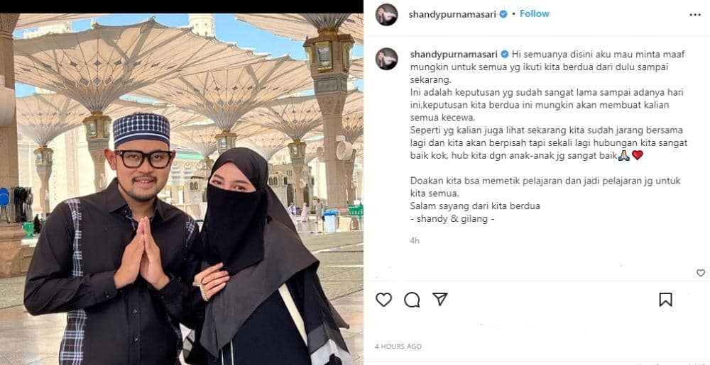 Shandy Bos MS Glow Umumkan Pisah dari Suami, Ini Faktanya!