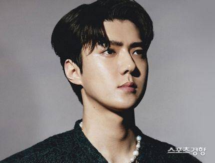 potret Sehun (n.news.naver.com/entertain/now/article)
