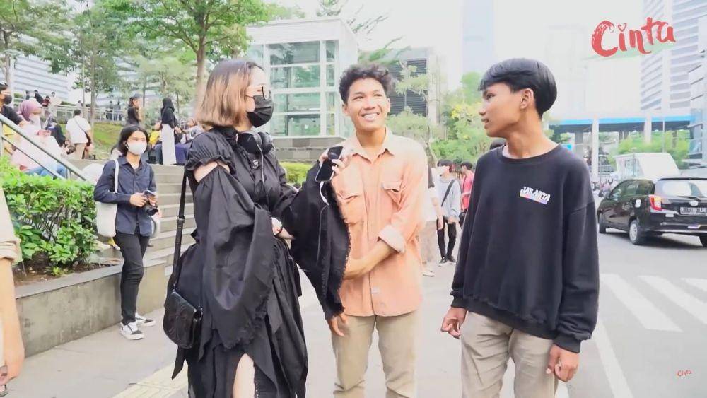 Gaya Artis di Citayam Fashion Week (youtube.com/cinta)