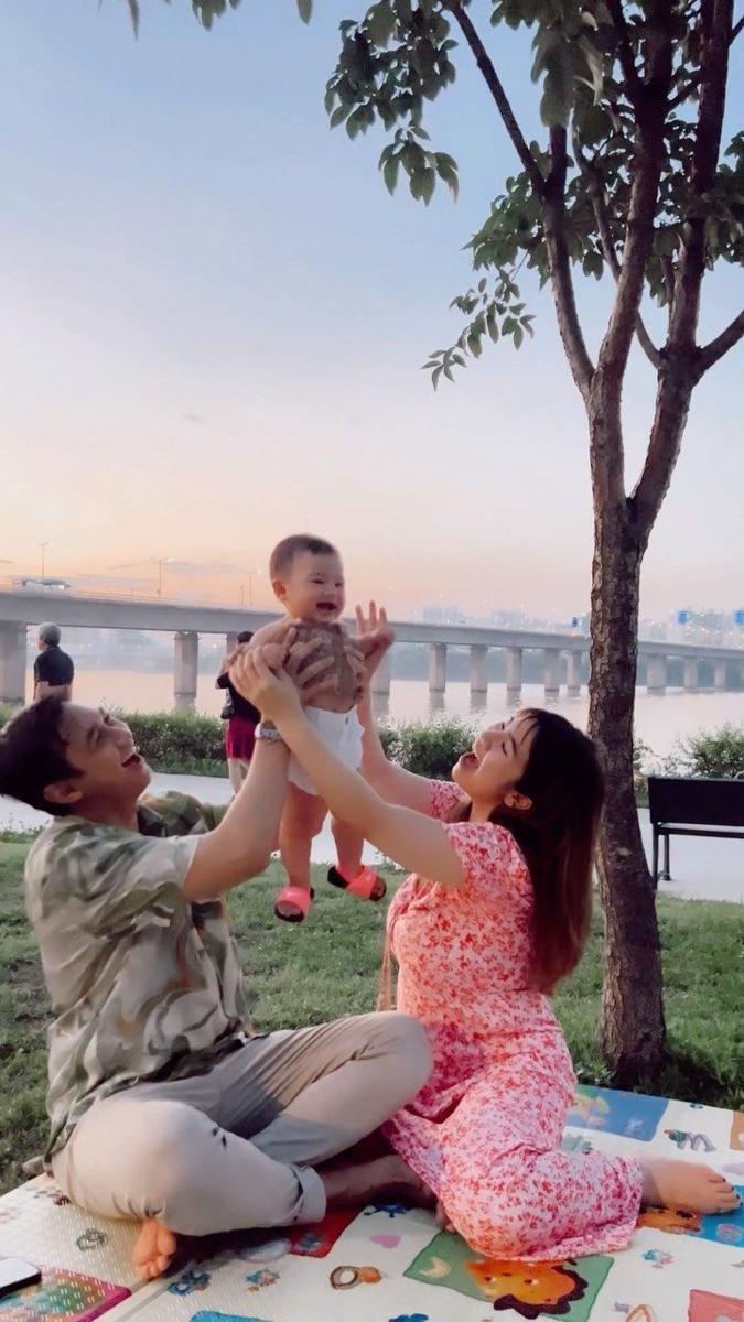Baby Bible liburan di Korea (instagram.com/felicyangelista_)