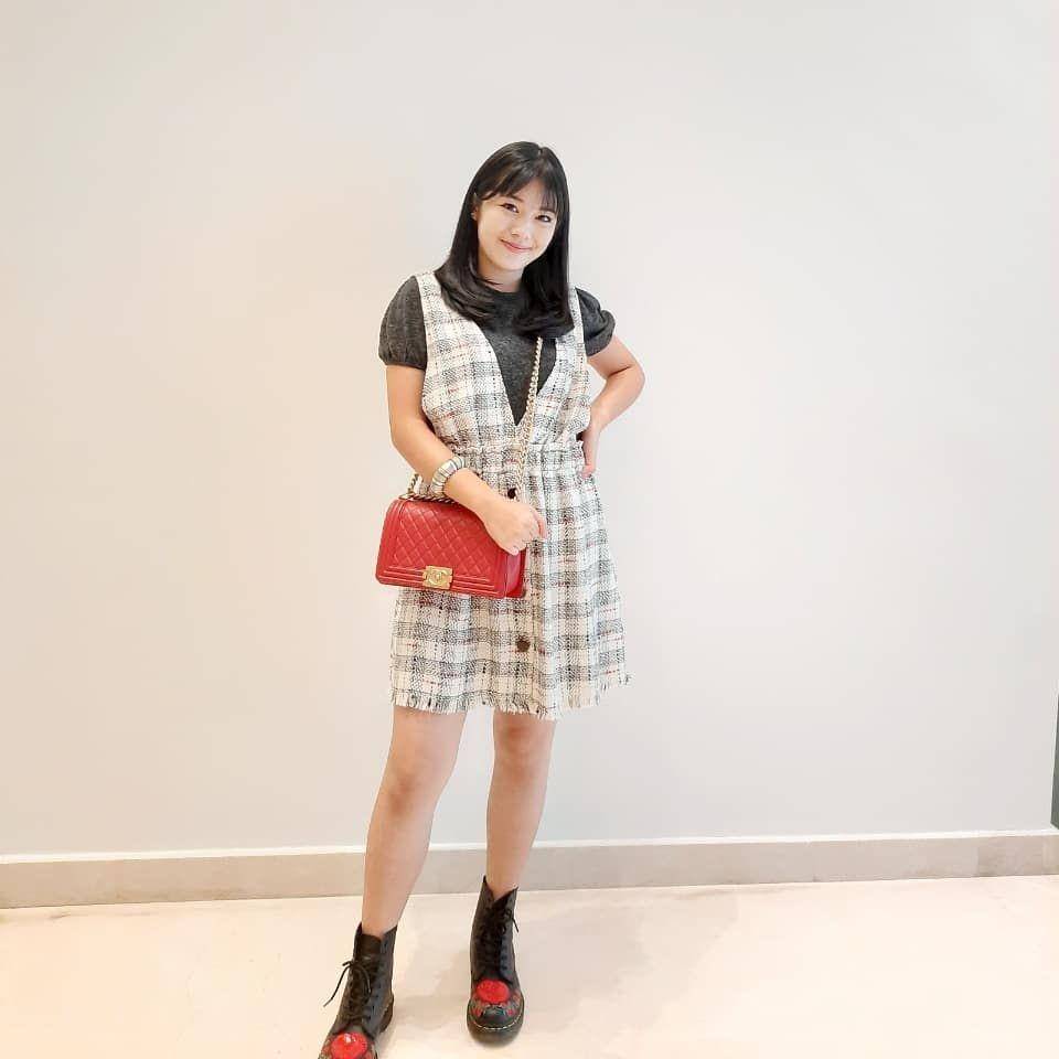 gaya trendi ala Claudy Putri (instagram.com/claudyputri)