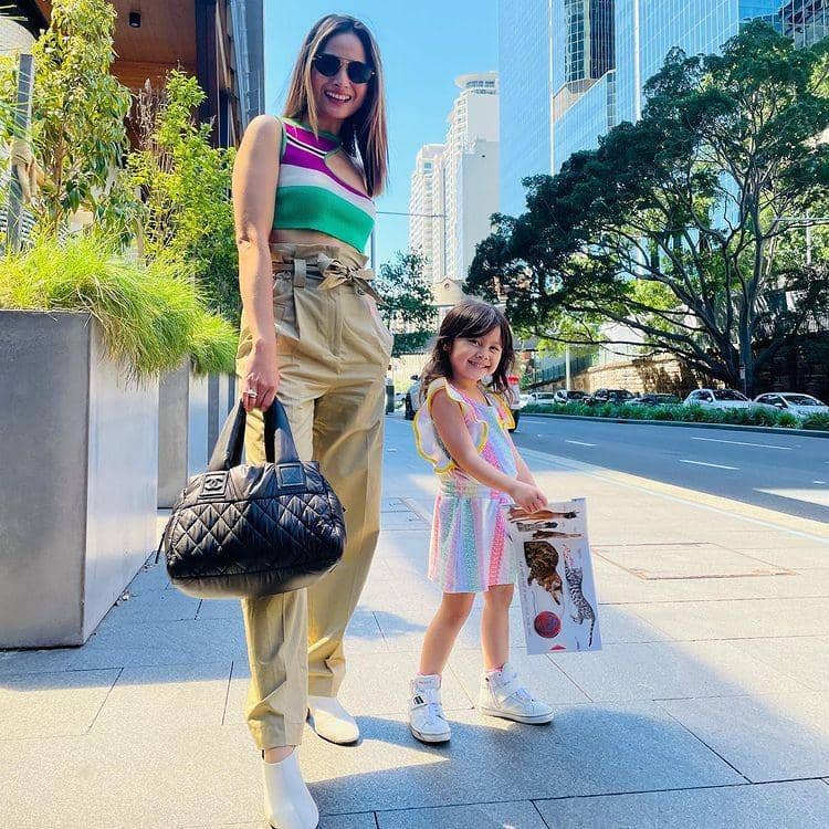 OOTD Ibu dan Anak ala Acha Septriasa dan Brie (instagram.com/septriasaacha)