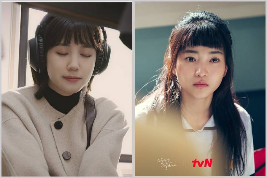 Park Eun Bin di Extraordinary Attorney Woo dan Kim Tae Ri di Twenty Five Twenty One (instagram.com/channel.ena.d | instagram.com/tvn_drama)