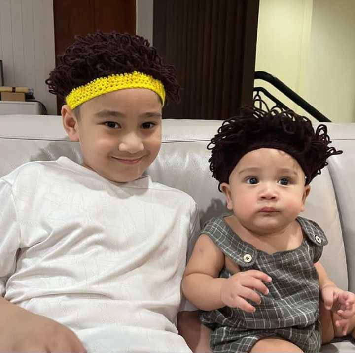 Potret Rafathar dan Rayyanza (Instagram.com/raffinagita1717)