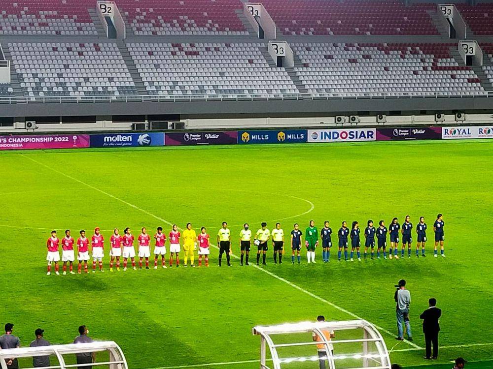 Pertandingan timnas putri Indonesia di Piala AFF U-18 Wanita 2022 (IDN Times/Istimewa)