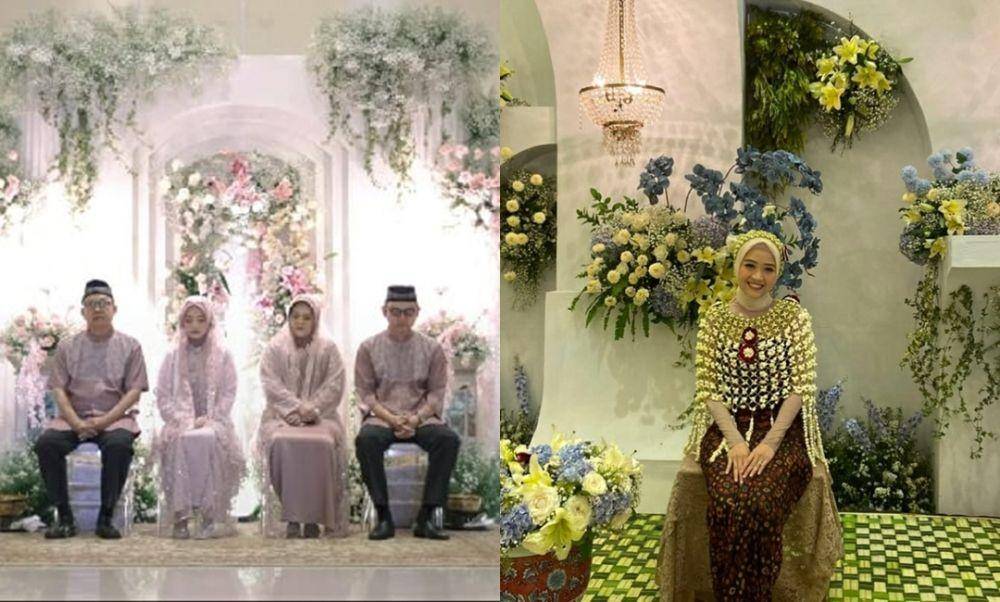 Pengajian dan siraman Alca Octaviani, calon istri Bintang Emon. (Imagenic via Instagram.com/alcaoctvn | Instagram.com/ssyariah)