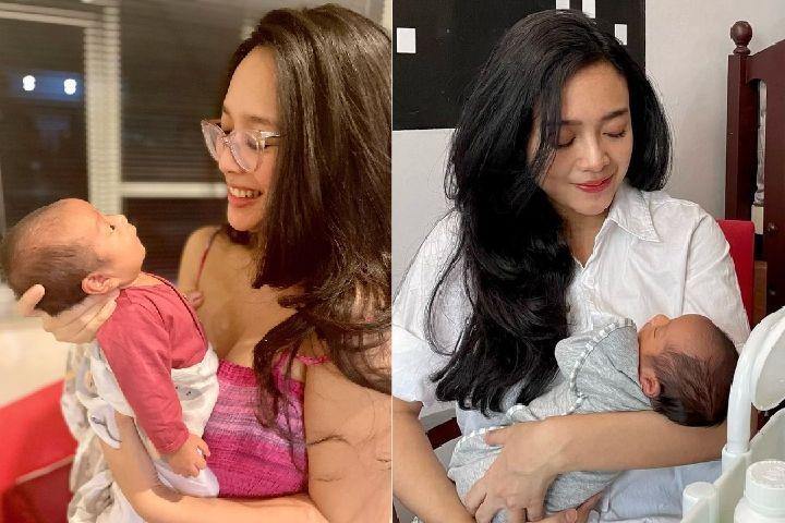 12 Tahun Menanti, 9 Potret Bahagia Dea Ananda Nikmati Peran Ibu