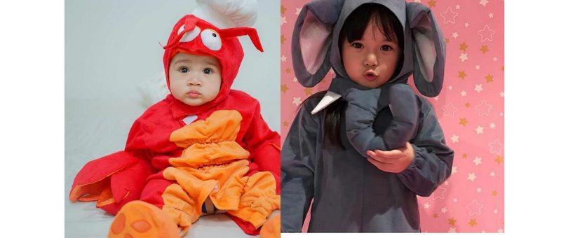 10 Potret Mengemaskan Anak Artis Cosplay jadi Hewan, Cute Abis!