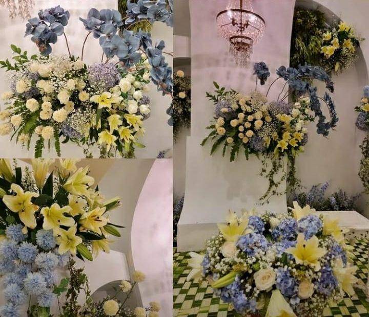 Pengajian dan siraman Alca Octaviani, calon istri Bintang Emon. (Instagram.com/lukmankarim)