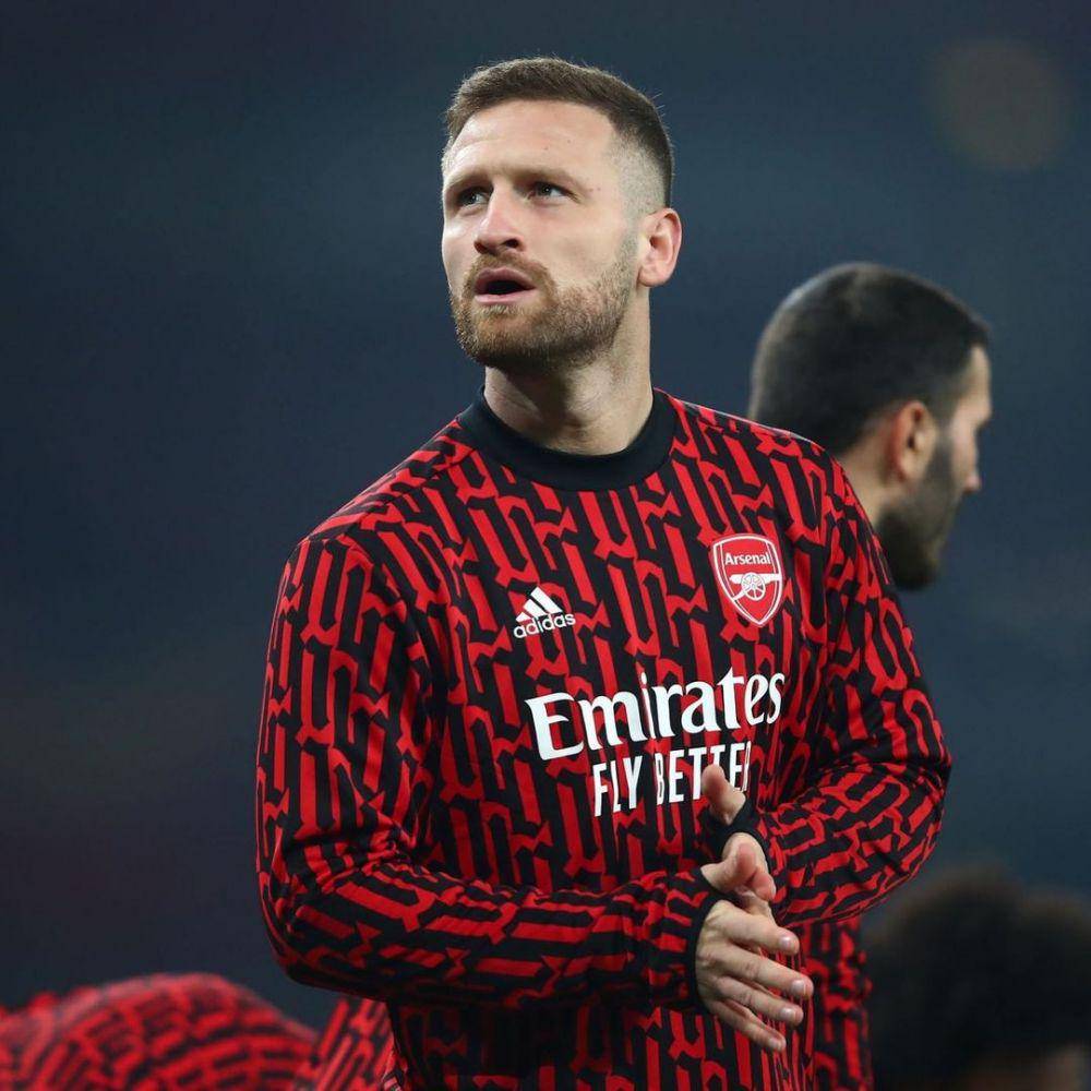 Shkodran Mustafi saat membela Arsenal. (instagram.com/shkodranmustafi)