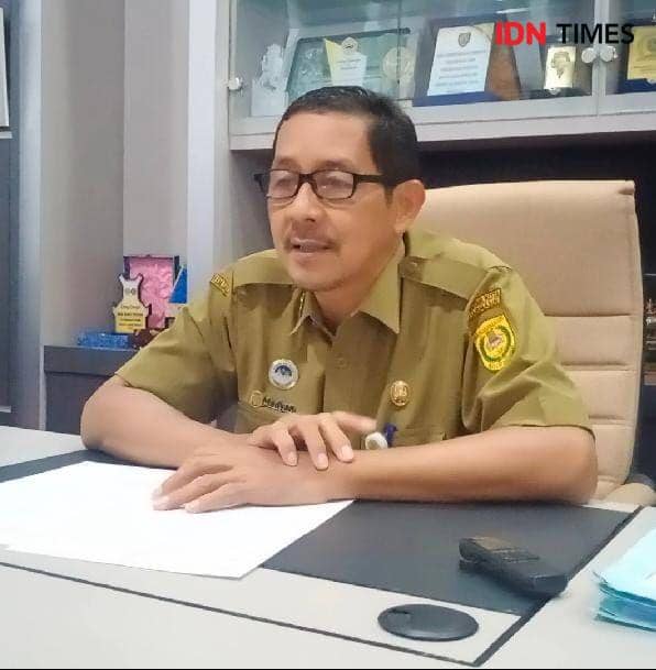 Kepala Dinas Pemberdayaan Perempuan dan Anak Kota Banjarmasin Drs Madyan. (IDN Times/Hamdani)