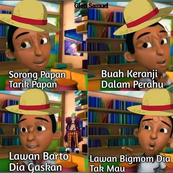 Shanks pintar dalam memanfaatkan situasi  ( Dok. facebook.com/Tersudut Kali)