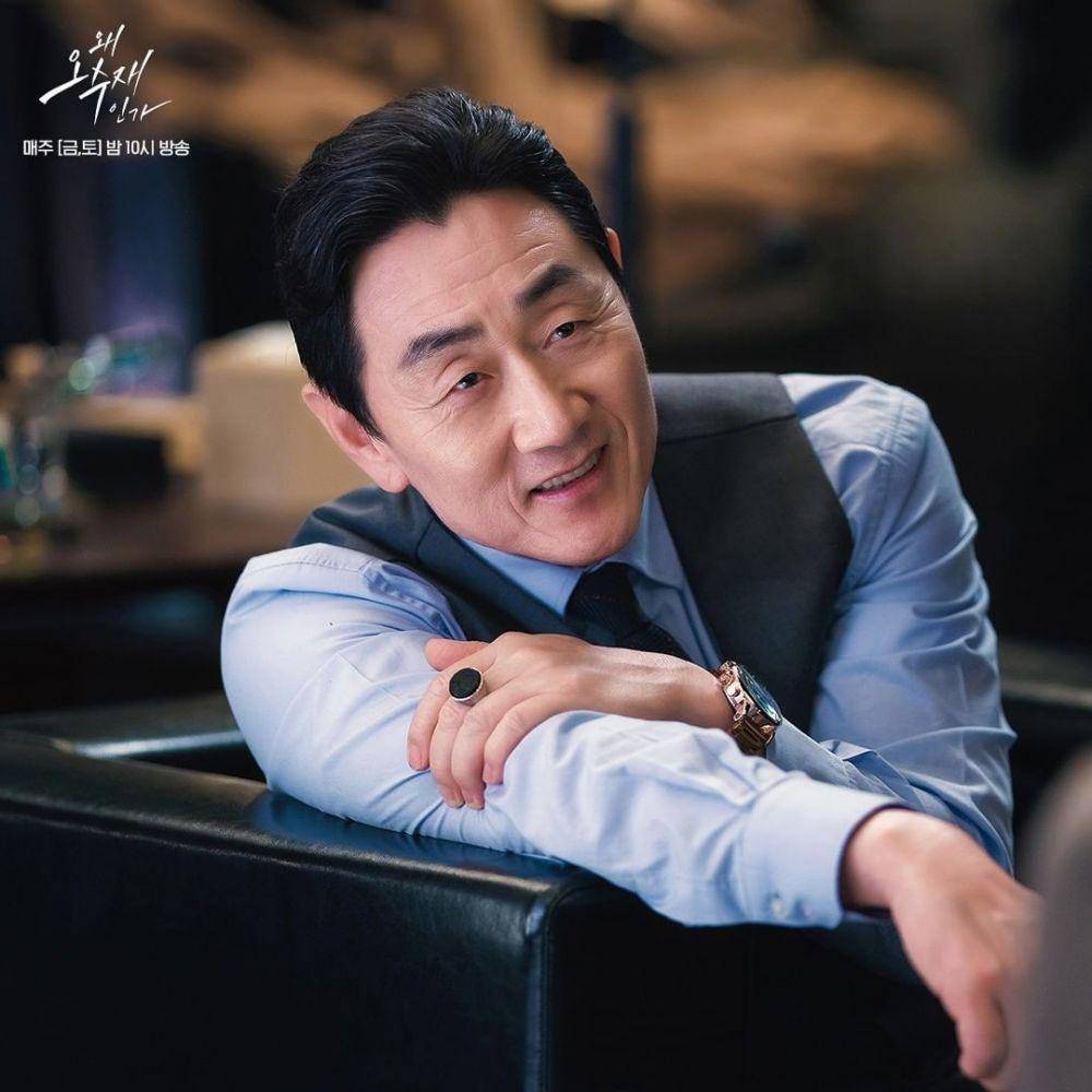 potret di balik layar drama Korea Why Her? (instagram.com/sbsdrama.official)