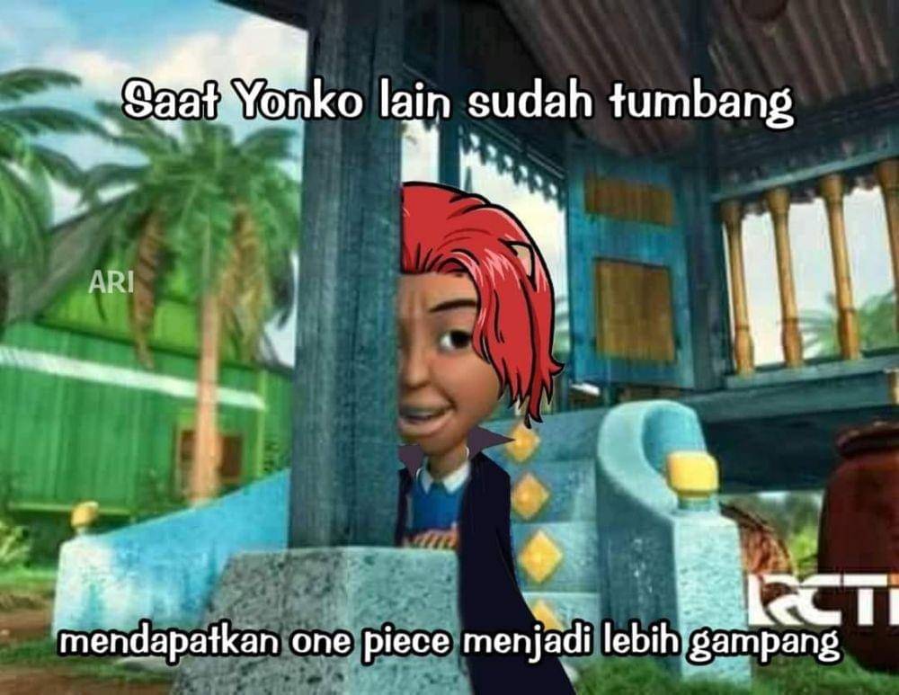 Shanks yang diam-diam oportunis  ( Dok. facebook.com/Parah Sih Ini)