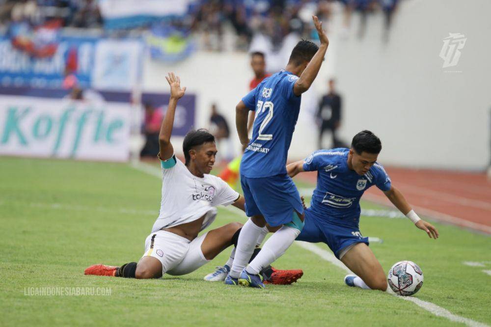 Pertandingan pembuka Liga 1 antara PSIS Semarang melawan RANS Nusantara FC, Sabtu (23/7/2022). (Dok PT Liga Indonesia Baru).