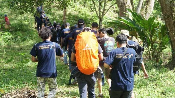 Jalur pendakian Rinjani lewat Dusun Kumbi Desa Pakuan Lombok Barat. (Dok. Prokopim Lobar)