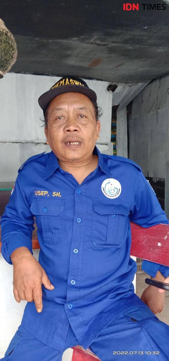 Kuasa Hukum Korban, Usep Syarif Hidayat. (IDN Times/Muhammad Nasir)