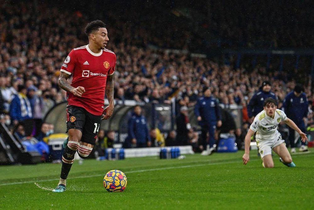 potret Jesse Lingard berseragam Manchester United. (twitter.com/JesseLingard)