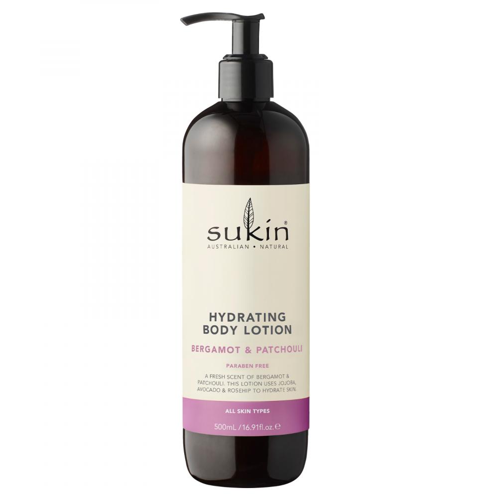 Sukin Hydrating Body Lotion Bergamot & Patchouli (sukinnaturals.com)