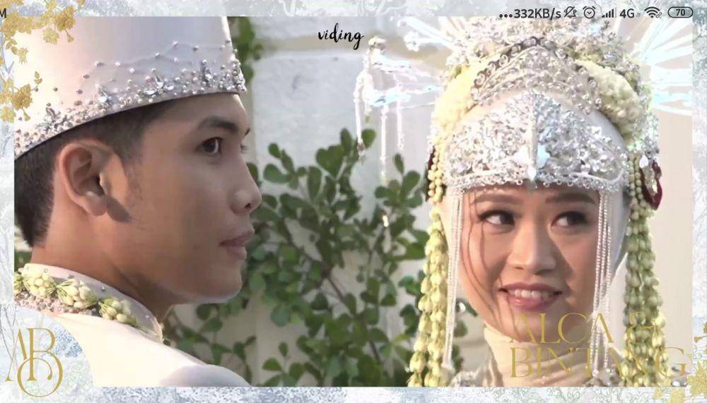 Pernikahan Bintang Emon dan Alca Octaviany (youtube.com/Bintang Emon)