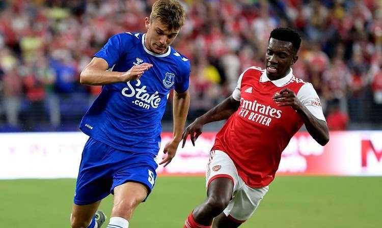 Everton vs Arsenal (instagram.com/everton)
