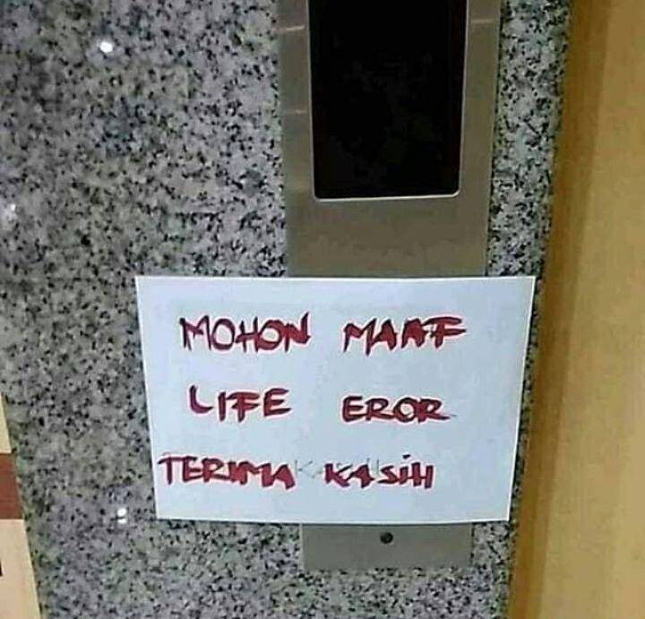 momen lucu di lift (instagram.com/humorbareng.id)