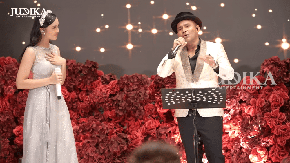 Resepsi Jessica Tanoe dan Jonathan Natakusuma (Youtube.com/Judika Entertainment)