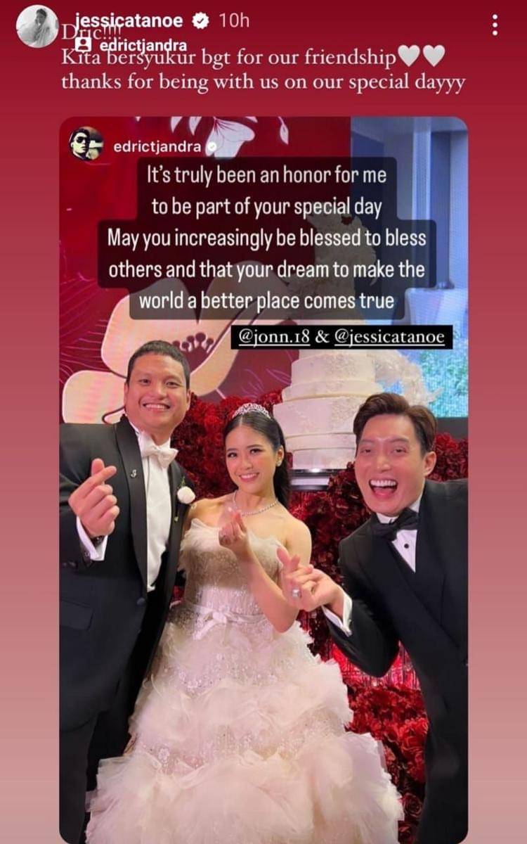 Jessica Tanoesoedibjo (instagram.com/jessicatanoe)