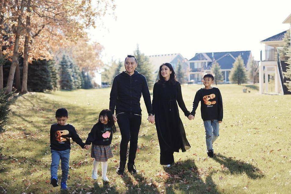 keluarga Ibas dan Aliya Rajasa (instagram.com/ruby_26)
