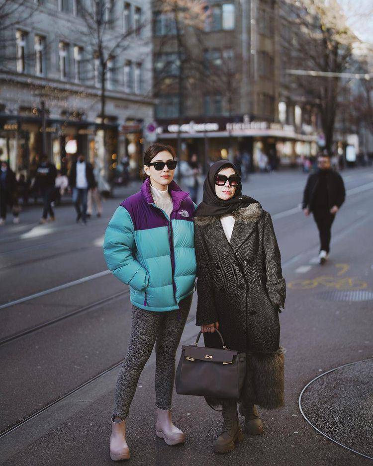 potret Syahnaz Sadiqah dan mama Amy (instagram.com/syahnazs)