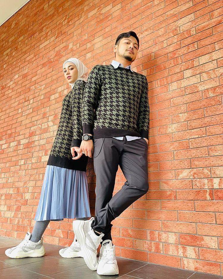 Uyaina Arshad dan Raja Syahiran (instagram.com/rajasyahiranmy)