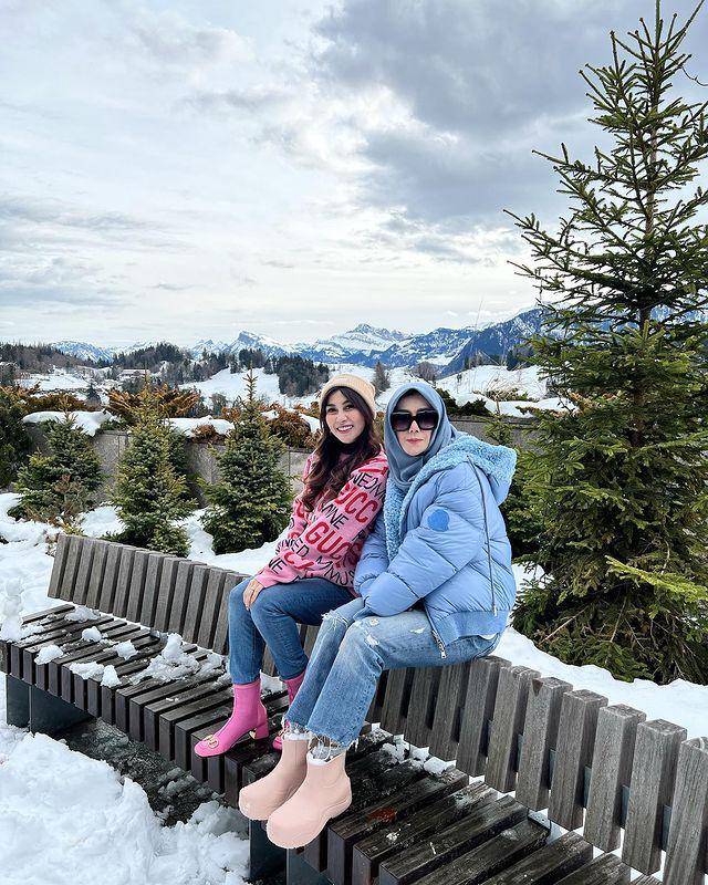 potret Nisya Ahmad dan mama Amy (instagram.com/nissyaa)