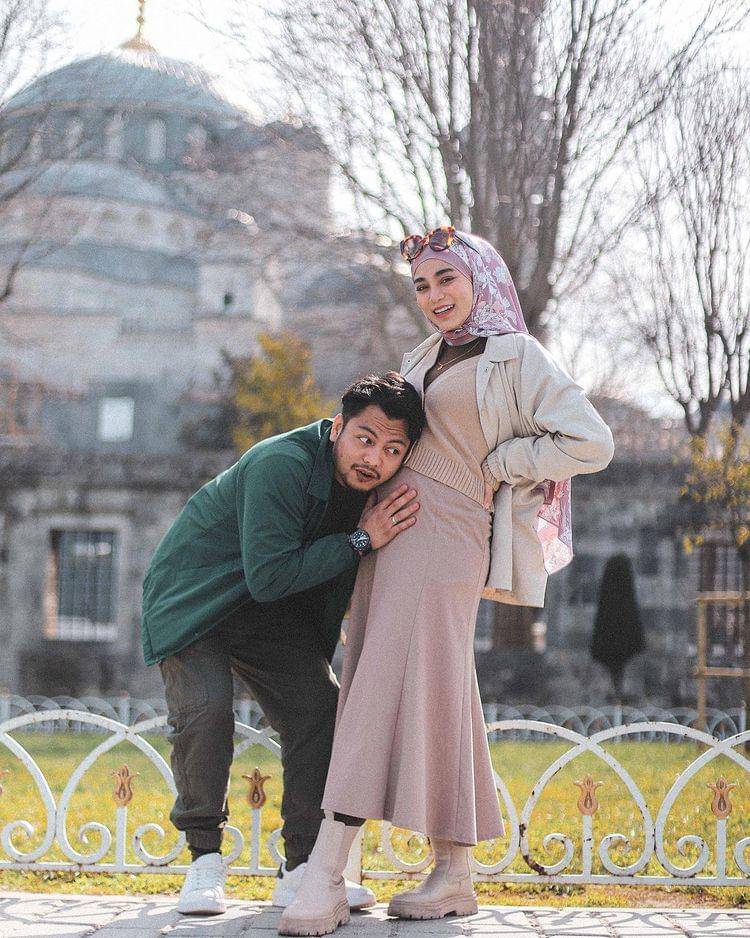 Uyaina Arshad dan Raja Syahiran (instagram.com/uyainaarshad)