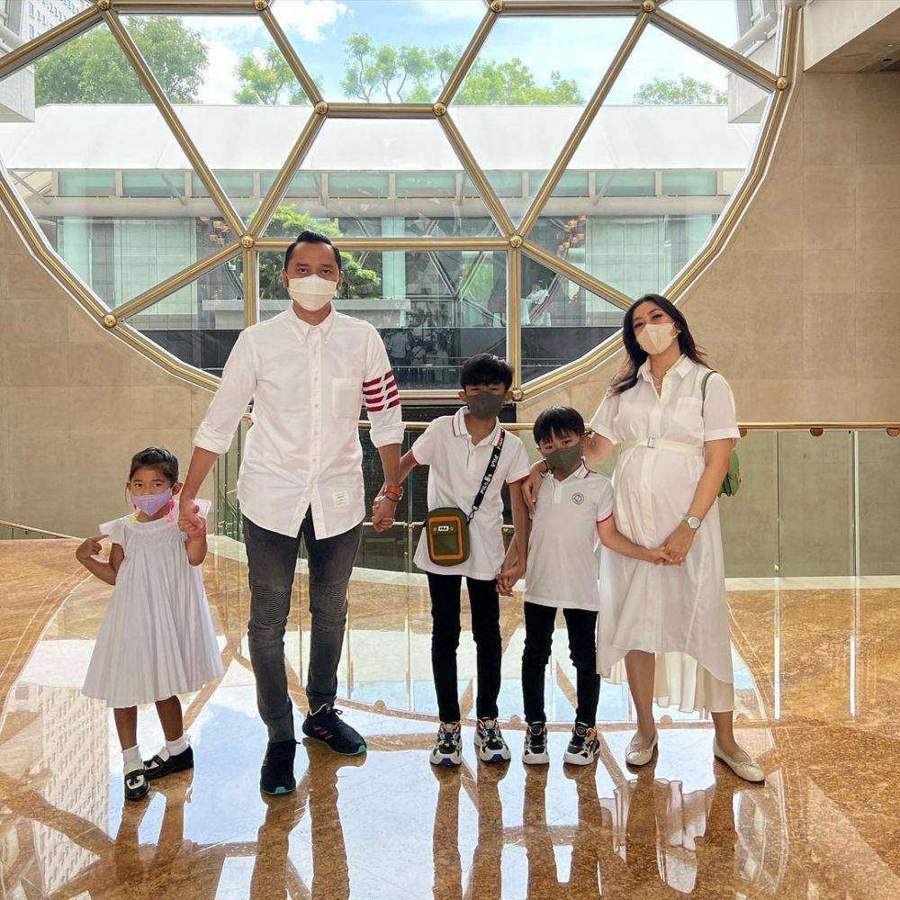 keluarga Ibas dan Aliya Rajasa (instagram.com/ruby_26)