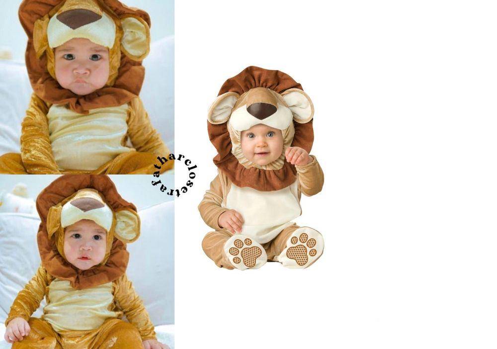 Rayyanza cosplay jadi singa (instagram.com/rafatharcloset)