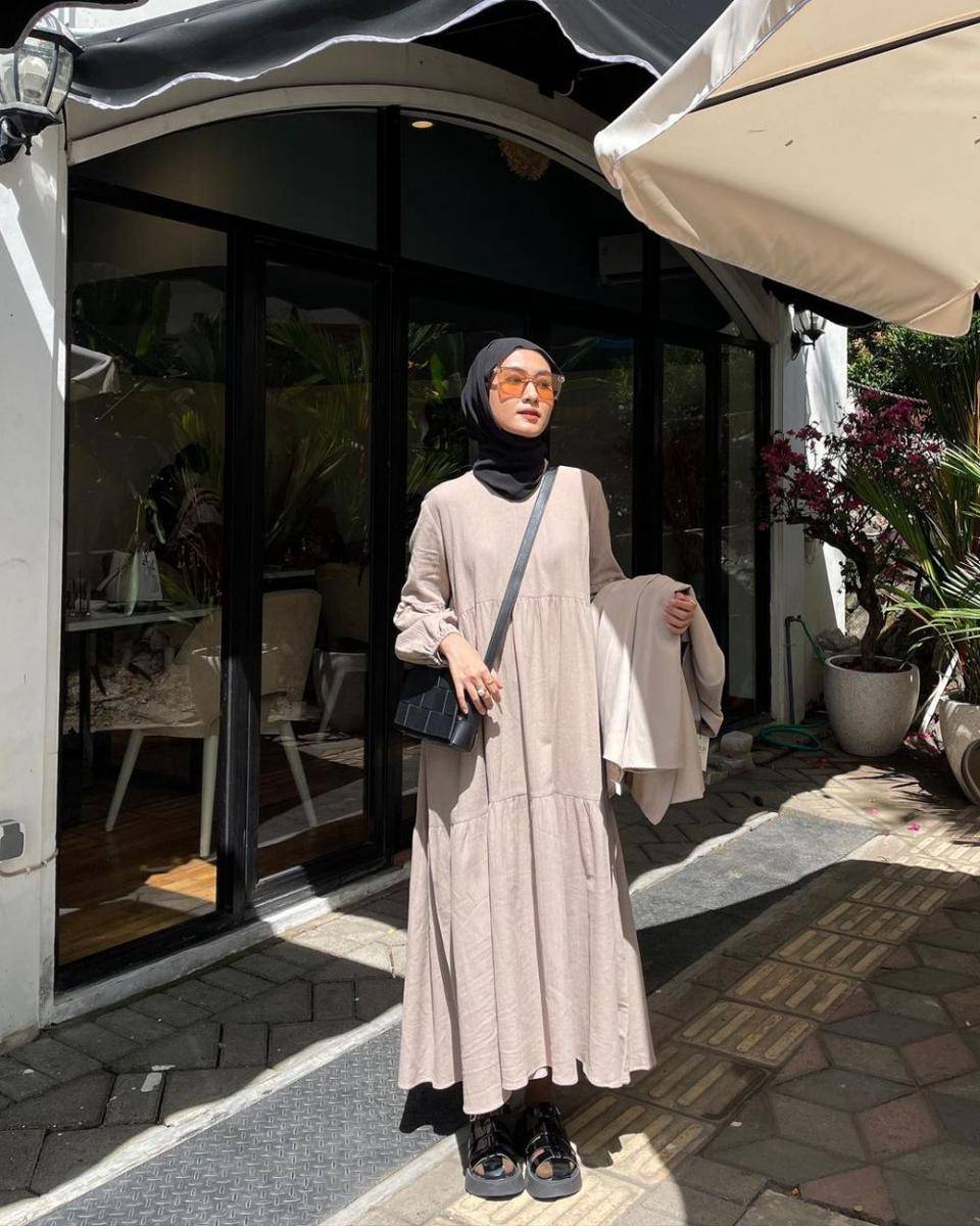 style hijab ala Inas Rana Fagastia (instagram.com/inasrana)