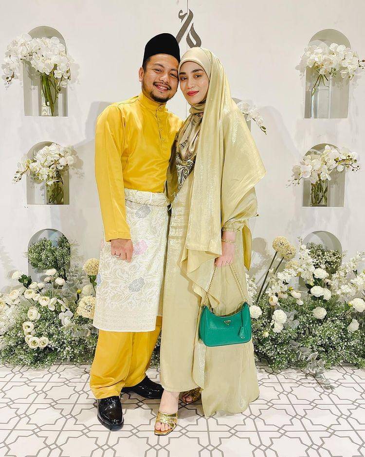 Uyaina Arshad dan Raja Syahiran (instagram.com/uyainaarshad)