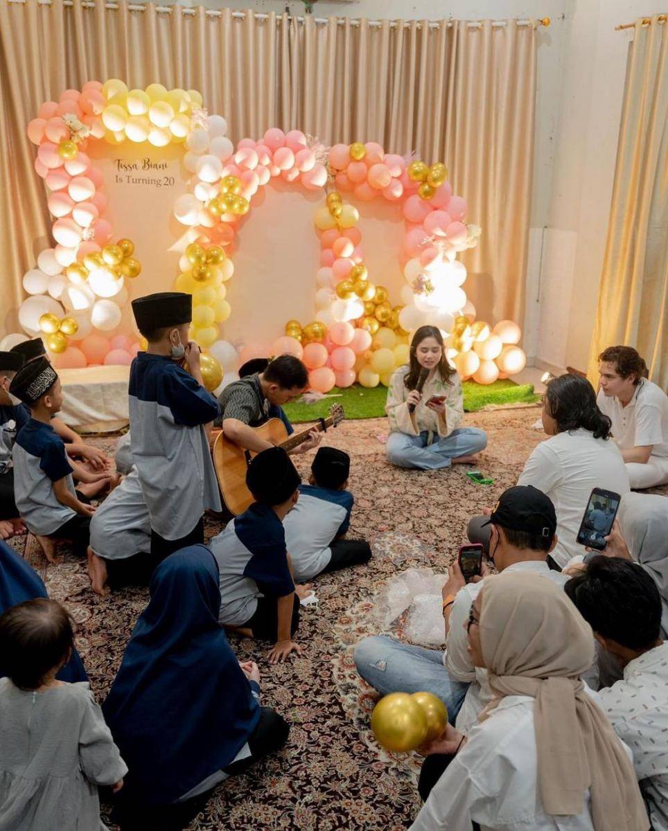 potret ulang tahun Tissa Biani (instagram.com/tissabiani)