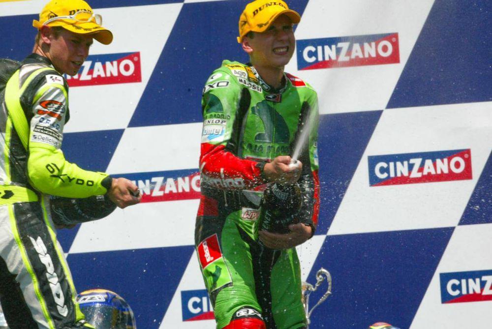 Jorge Lorenzo dan Casey Stoner (motogp.com)