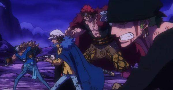 Para Supernova bersiap bertarung ( Dok. Toei Animation / One Piece )