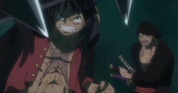 Luffy menyelamatkan Zoro ( Dok. Toei Animation / One Piece )