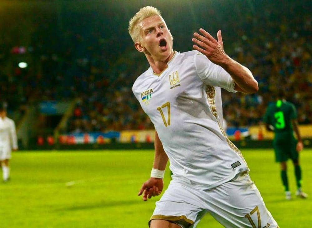 Oleksandr Zinchenko saat membela Timnas Ukraina. (instagram.com/zinchenko_96)