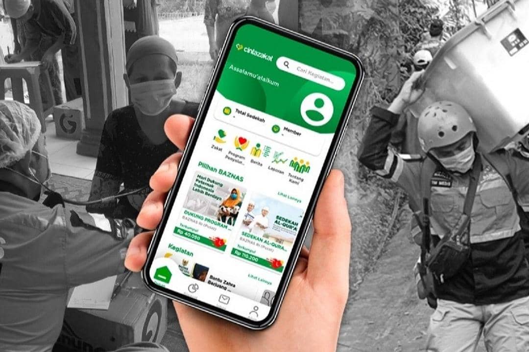 Aplikasi Cinta Zakat memberi kemudahan kepada muzakki/Dok. BAZNAS