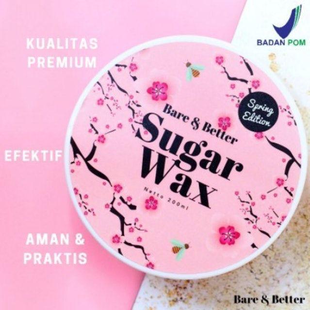 Bare and better sugar wax