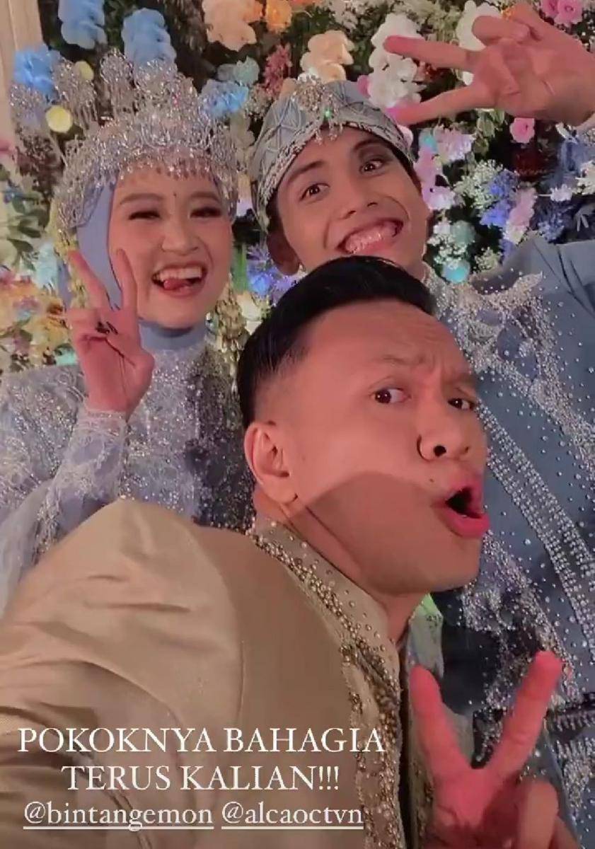 Pernikahan Bintang Emon dan Alca Octaviany (instagram.com/hariedprakasa)