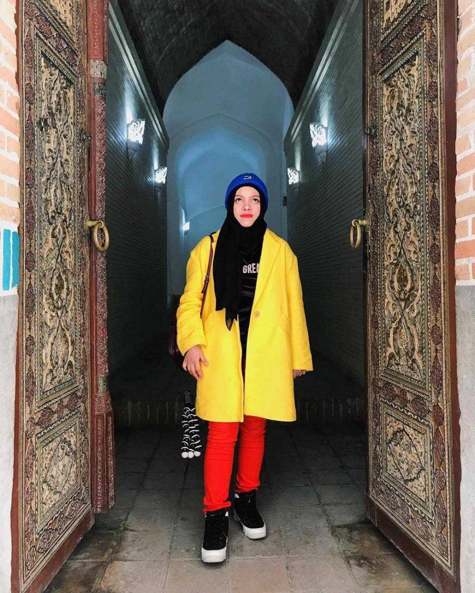 outfit Sajidah Halilintar (instagram.com/sajidahhalilintar)