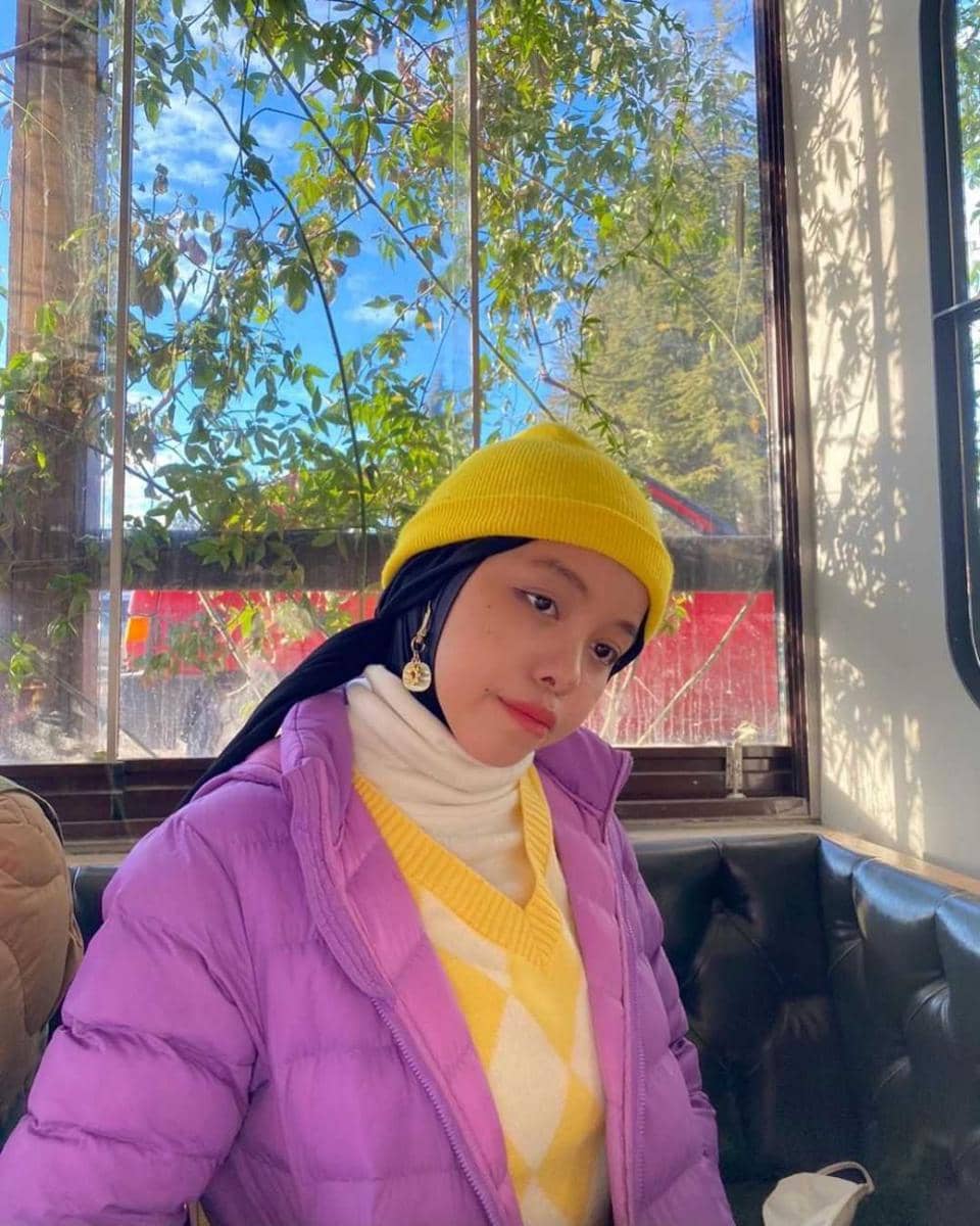 outfit cewek kue ala Fatimah Halilintar(instagram.com/fatima