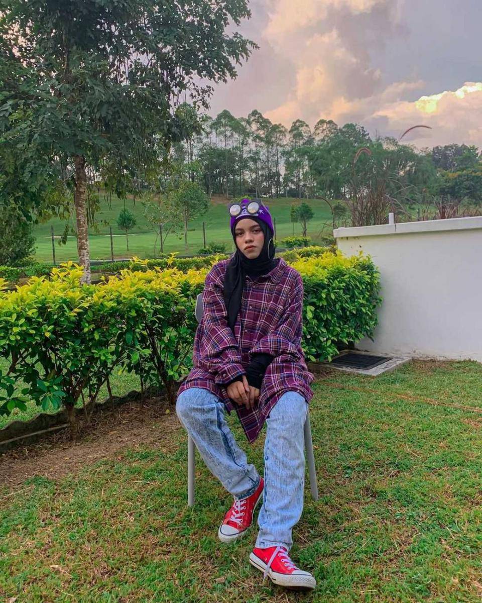 outfit Sajidah Halilintar (instagram.com/sajidahhalilintar)